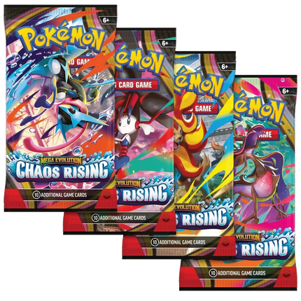 Pokemon TCG - Mega Evolution - Chaos Rising (ME4) - Booster Bundle (English)