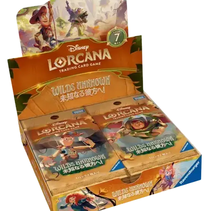 Disney Lorcana - Wilds Unknown (Set 12) - Booster Box (Japanese)