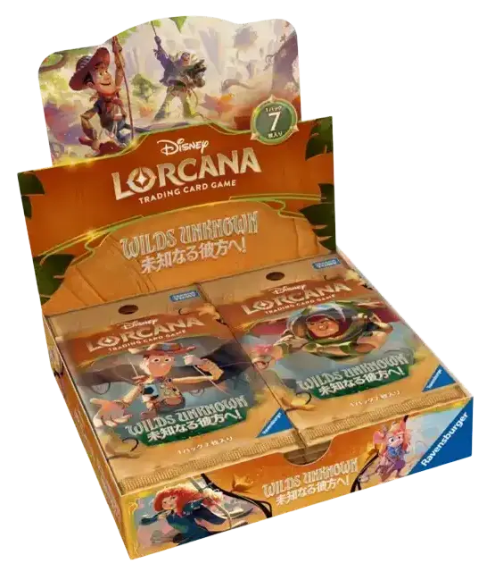 Disney Lorcana - Wilds Unknown (Set 12) - Booster Box (Japanese)