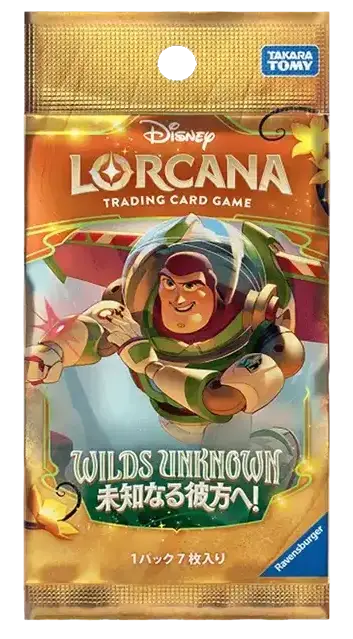 Disney Lorcana - Wilds Unknown (Set 12) - Booster Pack (Japanese)