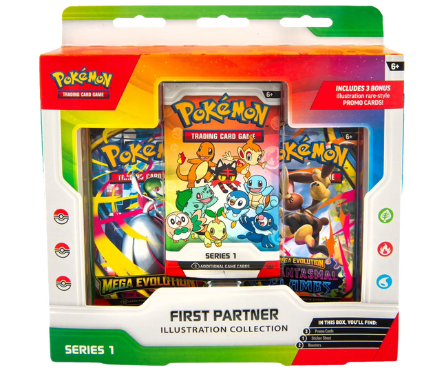 Pokemon TCG - First Partner Illustration Collection - Series 1 (English)