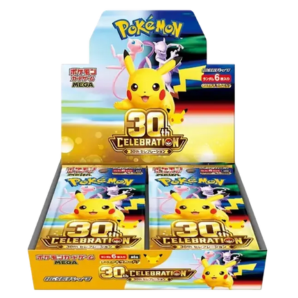 Pokemon TCG - Mega Evolution - 30th CELEBRATION (M6a) - Booster Box (Japanese) [Pre-Order]