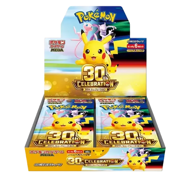 Pokemon TCG - Mega Evolution - 30th CELEBRATION (M6a) - Booster Box (Japanese)