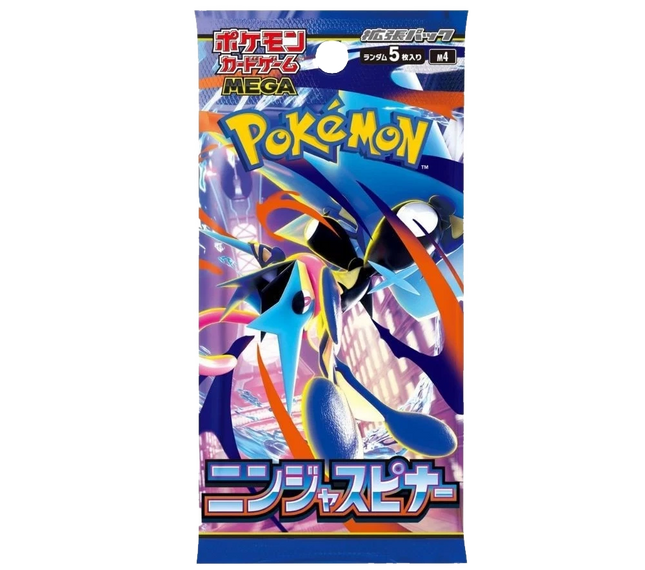 Pokemon TCG - Mega Evolution - Ninja Spinner (M4) - Booster Pack (Japanese)