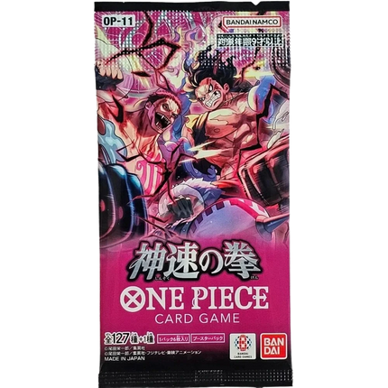 One Piece Card Game - A Fist of Divine Speed (OP-11) - Booster Box (Japanese)