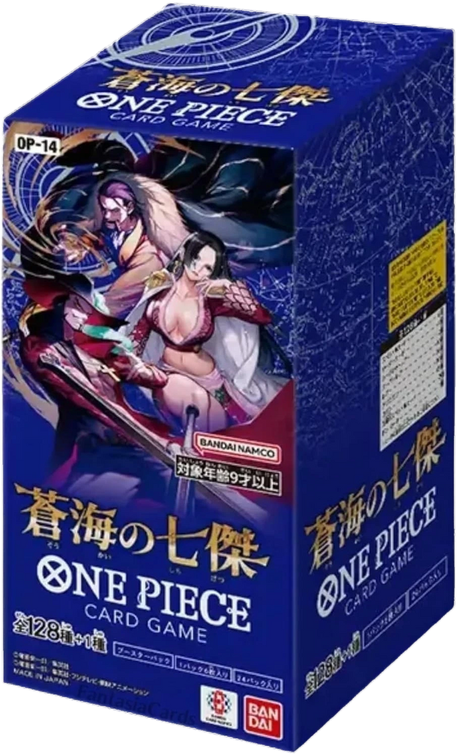 One Piece Card Game - The Azure Sea's Seven (OP-14) - Booster Box (Japanese)