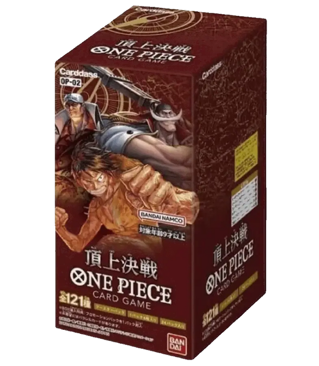 One Piece Card Game - Paramount War (OP-02) - Booster Box (Japanese)