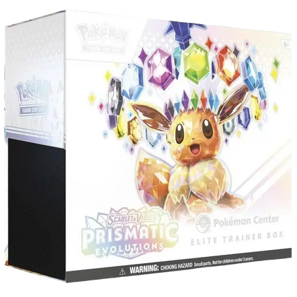 Pokemon TCG - Scarlet & Violet - Prismatic Evolutions - Pokemon Center Elite Trainer Box (English)