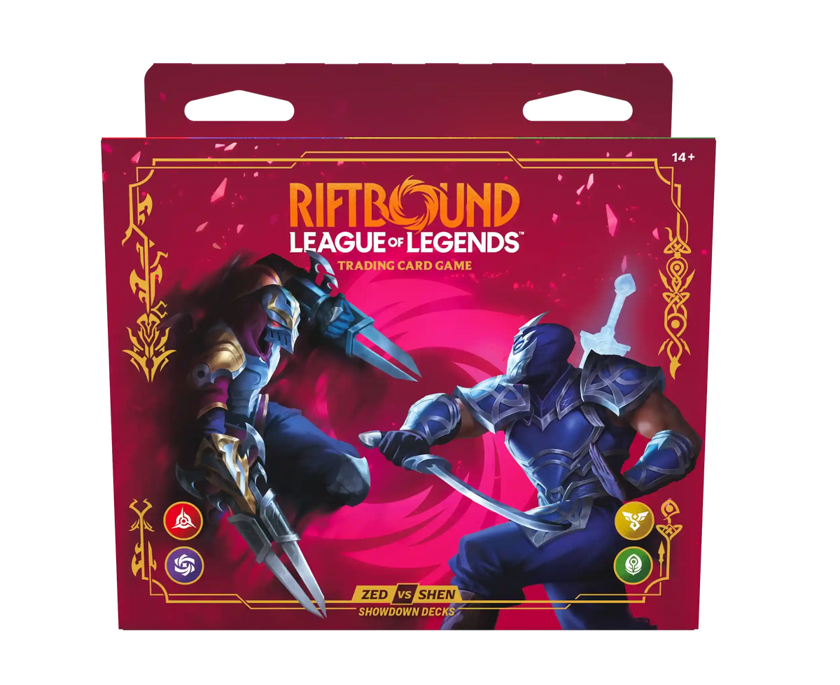 Riftbound Vendetta Showdown Decks Zed vs Shen English