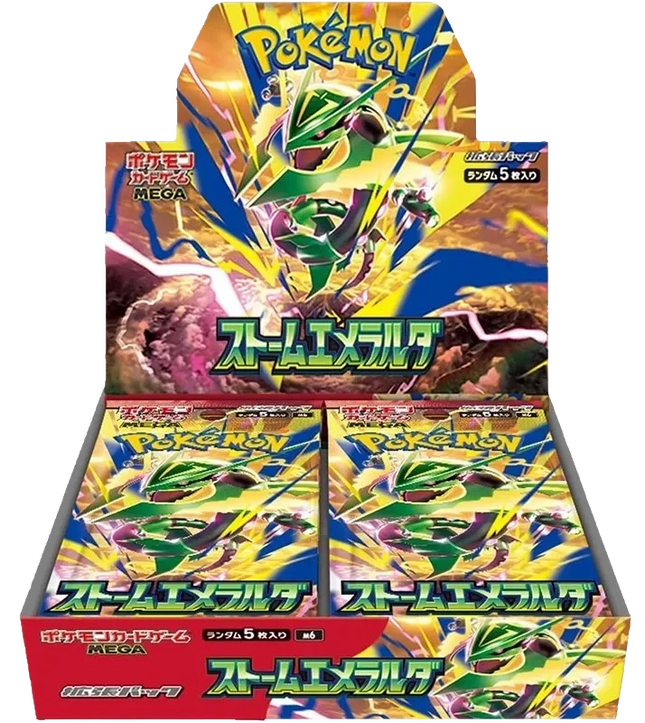 Pokemon TCG - Mega Evolution - Storm Emeralda (M6) - Booster Box (Japanese)