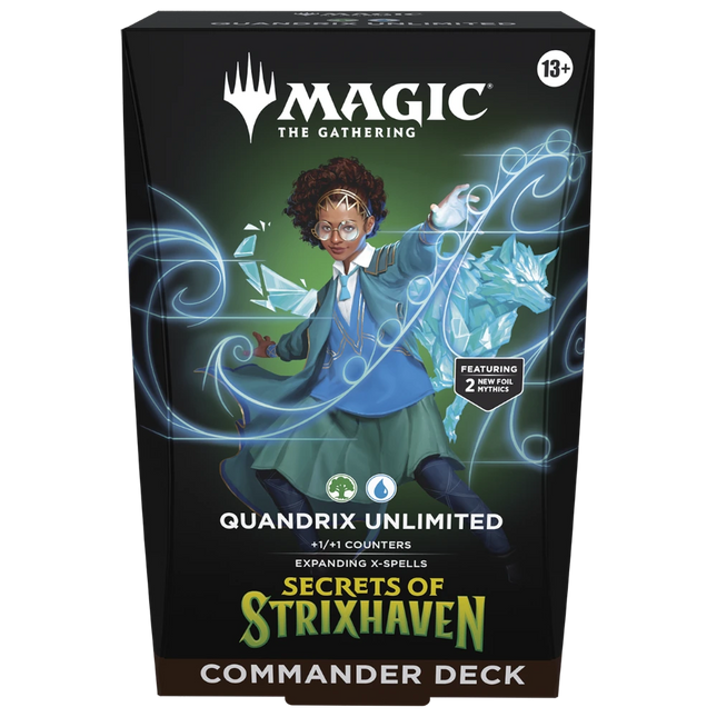 Magic: The Gathering - Secrets of Strixhaven - Quandrix Unlimited Commander Deck (English)