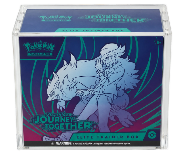 Acrylic Display Case - Pokemon Elite Trainer Box (Magnetic Lid)