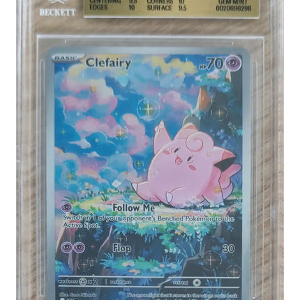 Pokemon TCG - Clefairy IR 094/088 - Perfect Order (ME3) - BGS 9.5 Gem Mint (English)