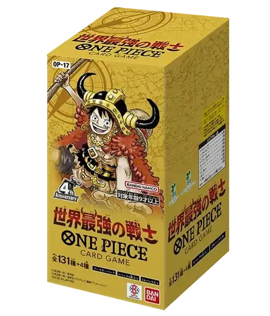 One Piece Card Game - The World's Strongest Warriors (OP-17) - Booster Box (Japanese)