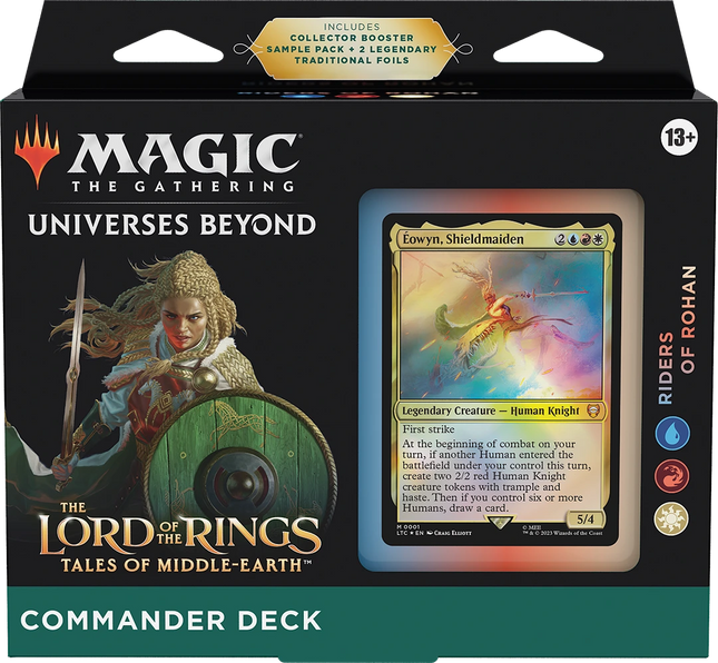 Magic: The Gathering - The Lord of the Rings: Tales of Middle-earth - Riders of Rohan Commander Deck (English)